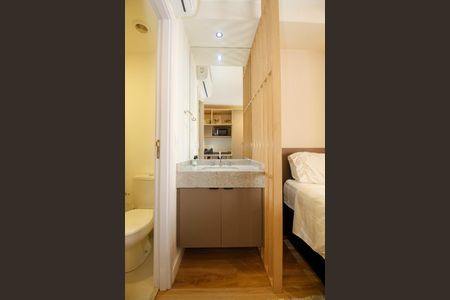 Studio para alugar com 24m², 1 quarto e sem vagaBanheiro