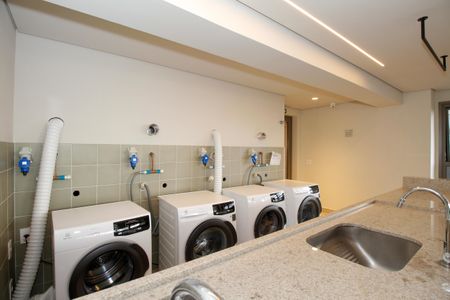 Studio para alugar com 24m², 1 quarto e sem vagaÁrea Comum - Sala de Jogos e Lavanderia