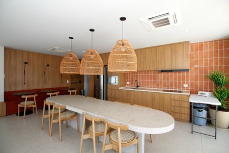 Studio para alugar com 24m², 1 quarto e sem vagaÁrea Comum - Espaço Gourmet