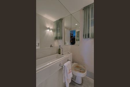 Lavabo de apartamento à venda com 4 quartos, 176m² em Gutierrez, Belo Horizonte