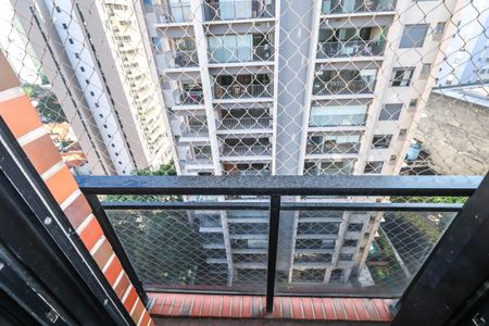 Varanda do Quarto de apartamento para alugar com 1 quarto, 45m² em Vila Mariana, São Paulo