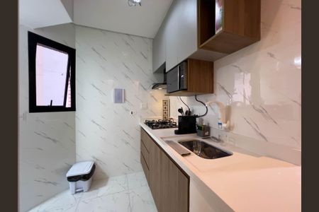 Apartamento para alugar com 45m², 1 quarto e 1 vagaCozinha e área de serviço