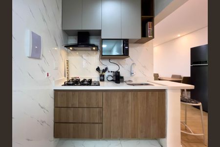 Apartamento para alugar com 45m², 1 quarto e 1 vagaCozinha e área de serviço