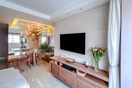 Sala de apartamento para alugar com 3 quartos, 66m² em Jardim Textil, São Paulo