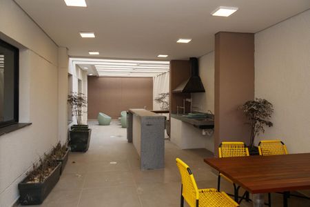 Apartamento para alugar com 28m², 1 quarto e sem vaga Apartamento para alugar com 28m², 1 quarto e sem vagaÁrea comum - Churrasqueira