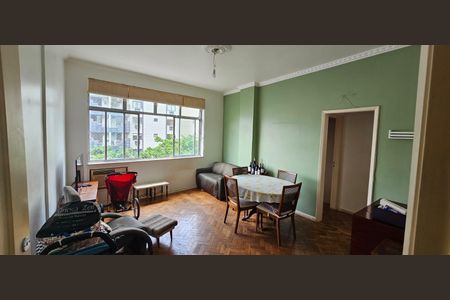 Sala de apartamento para alugar com 3 quartos, 83m² em Humaitá, Rio de Janeiro