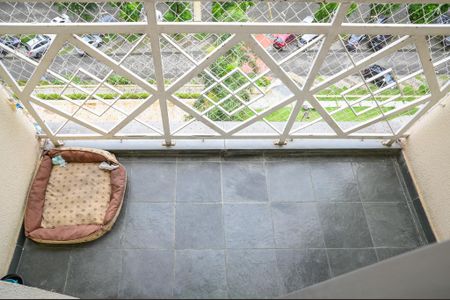 Varanda de apartamento à venda com 2 quartos, 58m² em Jardim Santa Emilia, São Paulo