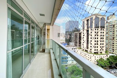 Varanda da Sala de apartamento para alugar com 2 quartos, 150m² em Savassi, Belo Horizonte
