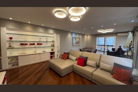 Sala - Sala de Estar de apartamento à venda com 4 quartos, 260m² em Jardim, Santo André