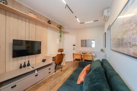 Sala de apartamento à venda com 1 quarto, 40m² em Consolação, São Paulo
