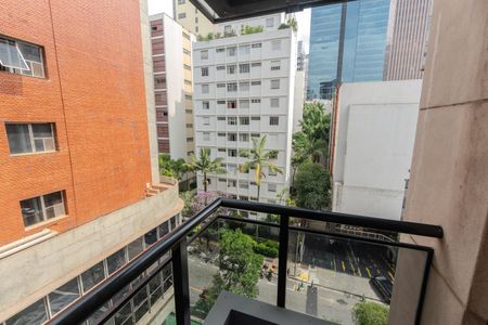 Sacada de apartamento à venda com 1 quarto, 40m² em Consolação, São Paulo