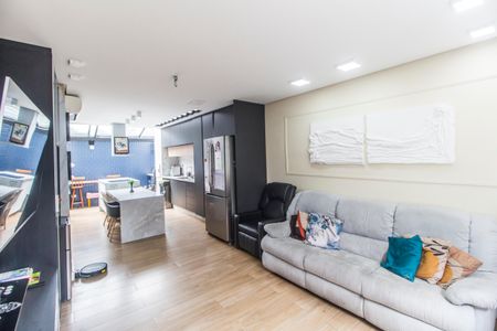 Sala  de casa de condomínio à venda com 2 quartos, 130m² em Vila Sao Luiz (valparaizo), Santana de Parnaíba