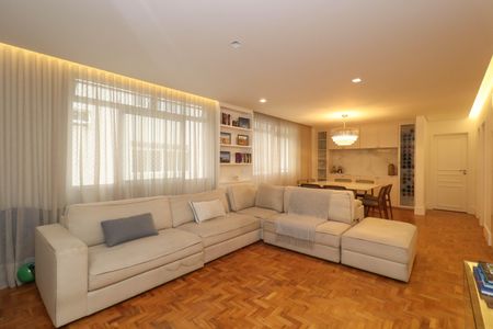 Sala de apartamento para alugar com 4 quartos, 148m² em Jardim Paulista, São Paulo