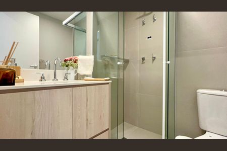 Studio para alugar com 26m², 1 quarto e sem vagaBanheiro