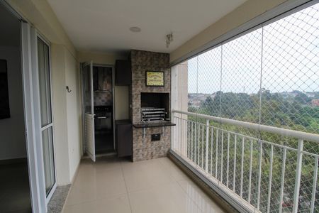 Varanda da Sala de apartamento à venda com 2 quartos, 91m² em Jardim Arpoador, São Paulo