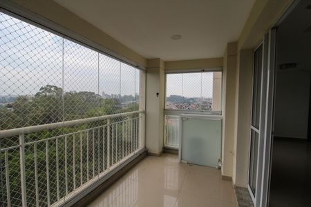 Varanda da Sala de apartamento à venda com 2 quartos, 91m² em Jardim Arpoador, São Paulo