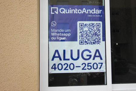 Studio para alugar com 23m², 1 quarto e 1 vagaPlaca