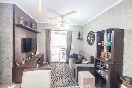 Sala  de apartamento à venda com 3 quartos, 85m² em Jardim Tupanci, Barueri