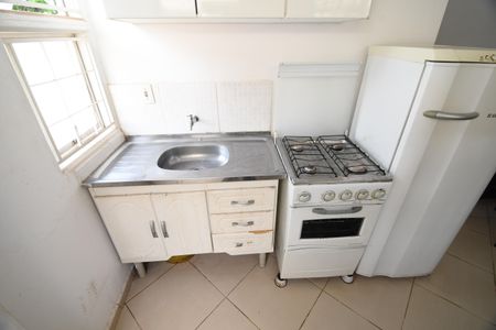 Cozinha de kitnet/studio para alugar com 1 quarto, 25m² em Cidade Universitária, Campinas