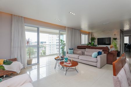 Sala de apartamento à venda com 3 quartos, 126m² em Vila Sonia do Taboao, Taboão da Serra