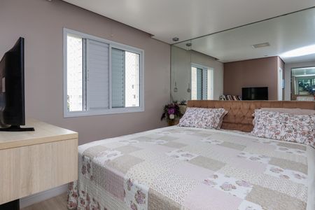 Suíte de apartamento à venda com 3 quartos, 126m² em Vila Sonia do Taboao, Taboão da Serra