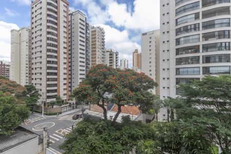 Sala de apartamento para alugar com 1 quarto, 42m² em Indianópolis, São Paulo