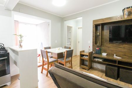 Sala/Cozinha de apartamento para alugar com 2 quartos, 55m² em Fátima, Canoas