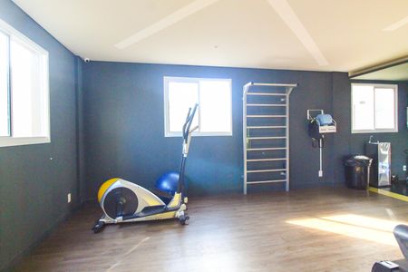 Apartamento para alugar com 36m², 2 quartos e sem vaga Apartamento para alugar com 36m², 2 quartos e sem vagaÁrea comum - Academia