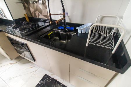 Apartamento para alugar com 36m², 2 quartos e sem vaga Apartamento para alugar com 36m², 2 quartos e sem vagaCozinha e Área de Serviço