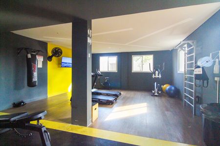 Apartamento para alugar com 36m², 2 quartos e sem vaga Apartamento para alugar com 36m², 2 quartos e sem vagaÁrea comum - Academia