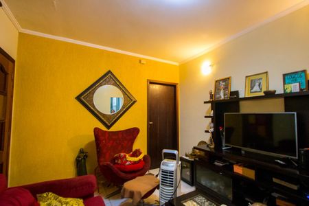 Casa 1 - Sala de casa à venda com 3 quartos, 250m² em Vila Guarará, Santo André