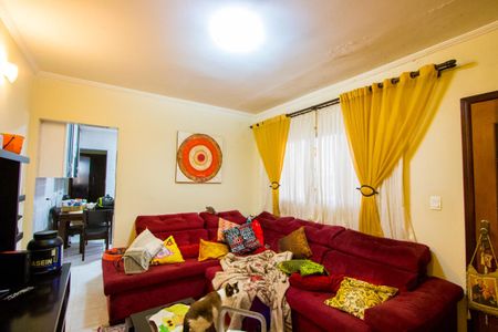 Casa 1 - Sala de casa à venda com 3 quartos, 250m² em Vila Guarará, Santo André