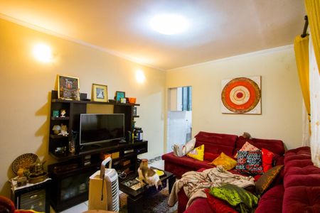 Casa 1 - Sala de casa à venda com 3 quartos, 250m² em Vila Guarará, Santo André