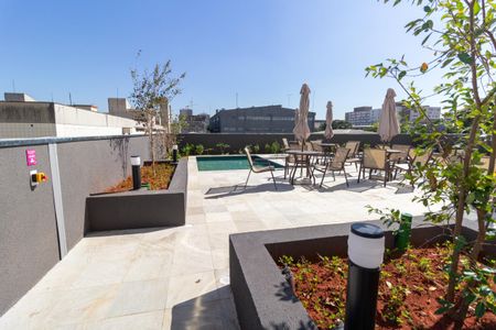 Apartamento à venda com 39m², 2 quartos e 1 vaga Apartamento à venda com 39m², 2 quartos e 1 vagaÁrea comum - Piscina