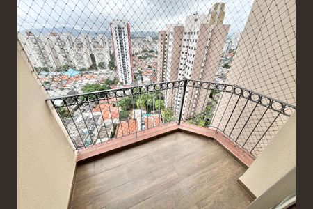 Varanda da Sala de apartamento para alugar com 3 quartos, 78m² em Lauzane Paulista, São Paulo
