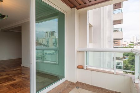 Varanda da Sala de apartamento à venda com 2 quartos, 75m² em Mirandópolis, São Paulo