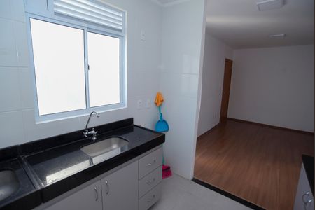 Cozinha de apartamento para alugar com 2 quartos, 40m² em Jardim Krahe, Viamão