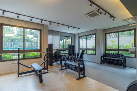 Apartamento para alugar com 76m², 2 quartos e 2 vagas Apartamento para alugar com 76m², 2 quartos e 2 vagasAcademia