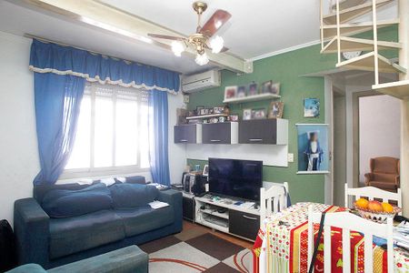 Sala 1 de apartamento para alugar com 2 quartos, 112m² em Azenha, Porto Alegre