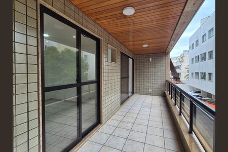 Varanda da Sala de apartamento para alugar com 3 quartos, 87m² em Recreio dos Bandeirantes, Rio de Janeiro