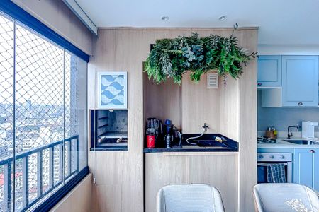 Varanda de apartamento para alugar com 2 quartos, 50m² em Brás, São Paulo