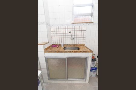 Apartamento para alugar com 56m², 1 quarto e sem vagaDetalhe da cozinha