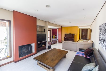 Sala de casa de condomínio para alugar com 4 quartos, 462m² em Residencial Dez (alphaville), Santana de Parnaíba