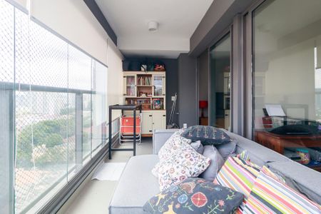 Sala - Varanda de apartamento para alugar com 2 quartos, 66m² em Santo Amaro, São Paulo