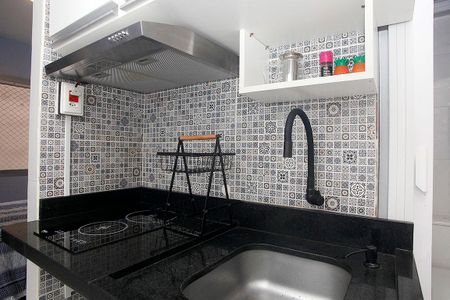 Cozinha de kitnet/studio para alugar com 1 quarto, 20m² em Centro Histórico, Porto Alegre