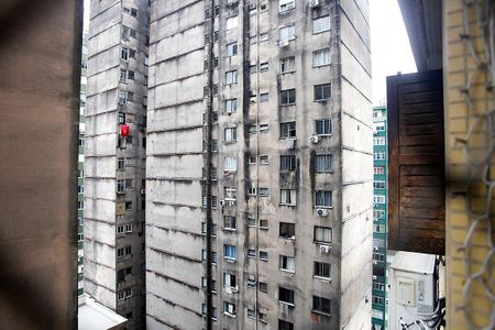 Studio - Sala / Quarto Vista de kitnet/studio para alugar com 1 quarto, 20m² em Centro Histórico, Porto Alegre