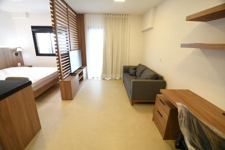 Sala/Quarto de apartamento para alugar com 1 quarto, 48m² em Centro, Campinas