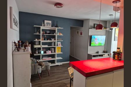 Sala de apartamento para alugar com 2 quartos, 69m² em Santa Maria, São Caetano do Sul