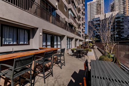 Studio à venda com 29m², 1 quarto e sem vaga