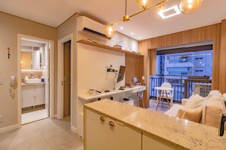 Studio à venda com 29m², 1 quarto e sem vaga